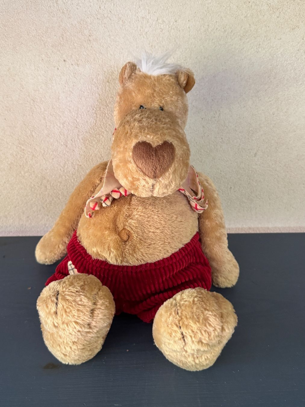 Giocattoli: Peluche ours marron pantalon rouge – Nuovo (secondo la descrizione) da Jussy venduto da ali_6d7d