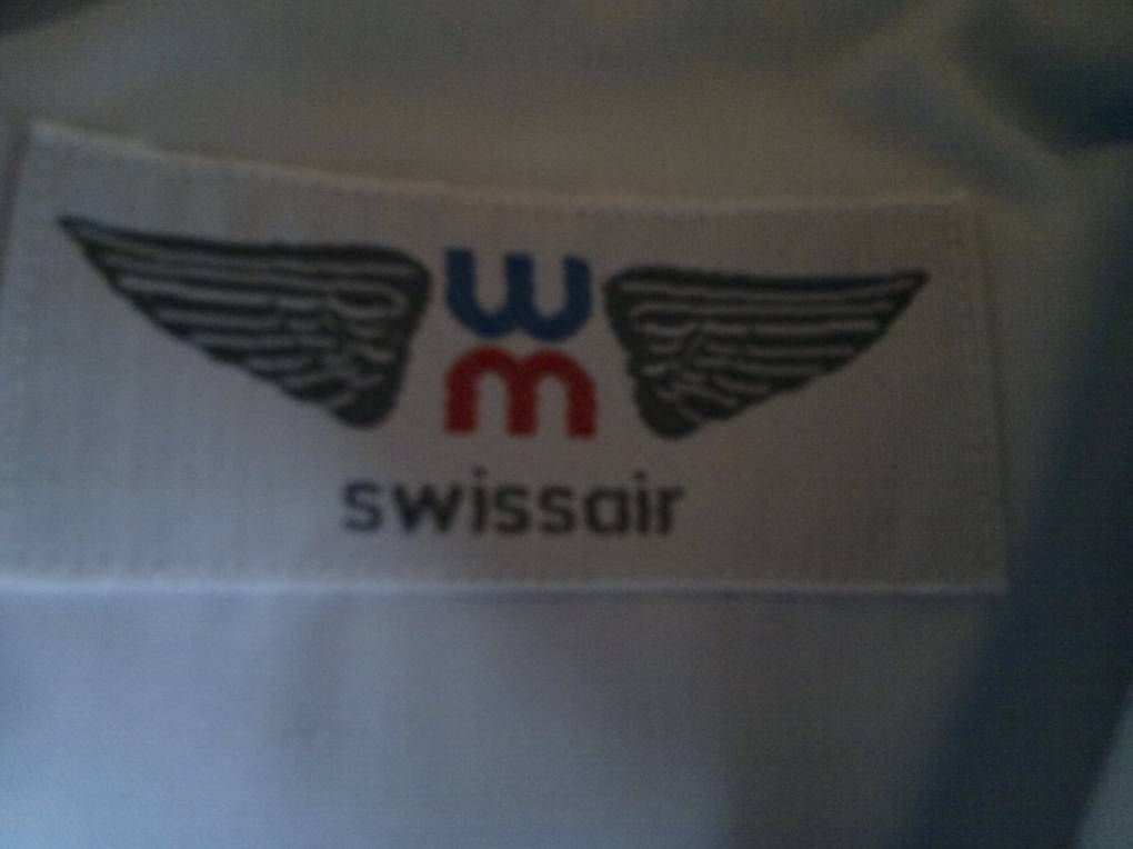 Camicie: Swissair Hemd Original – Usato da Aeschi b. Spiez venduto da bestraub