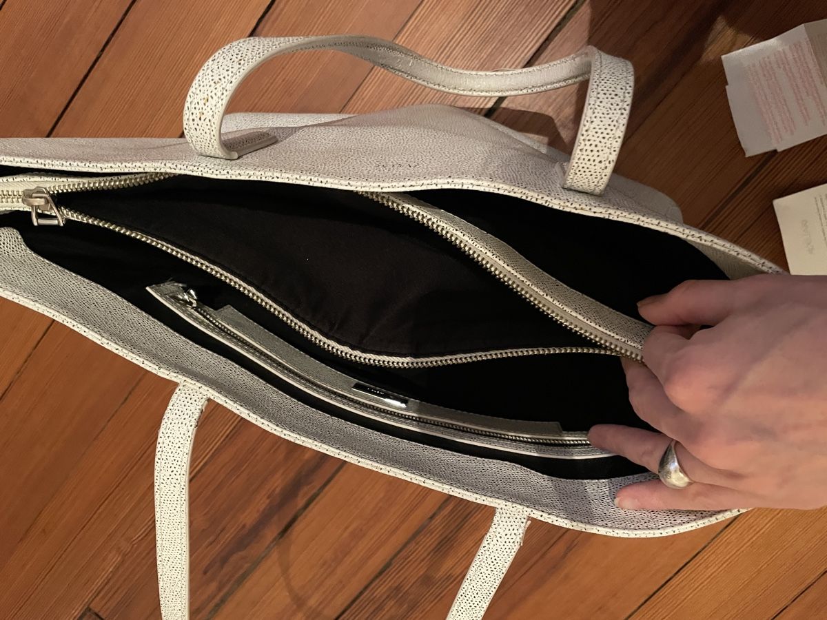 Taschen für Damen: Aritzia tote bag leather – Gebraucht aus Zürich von lulu_c 2