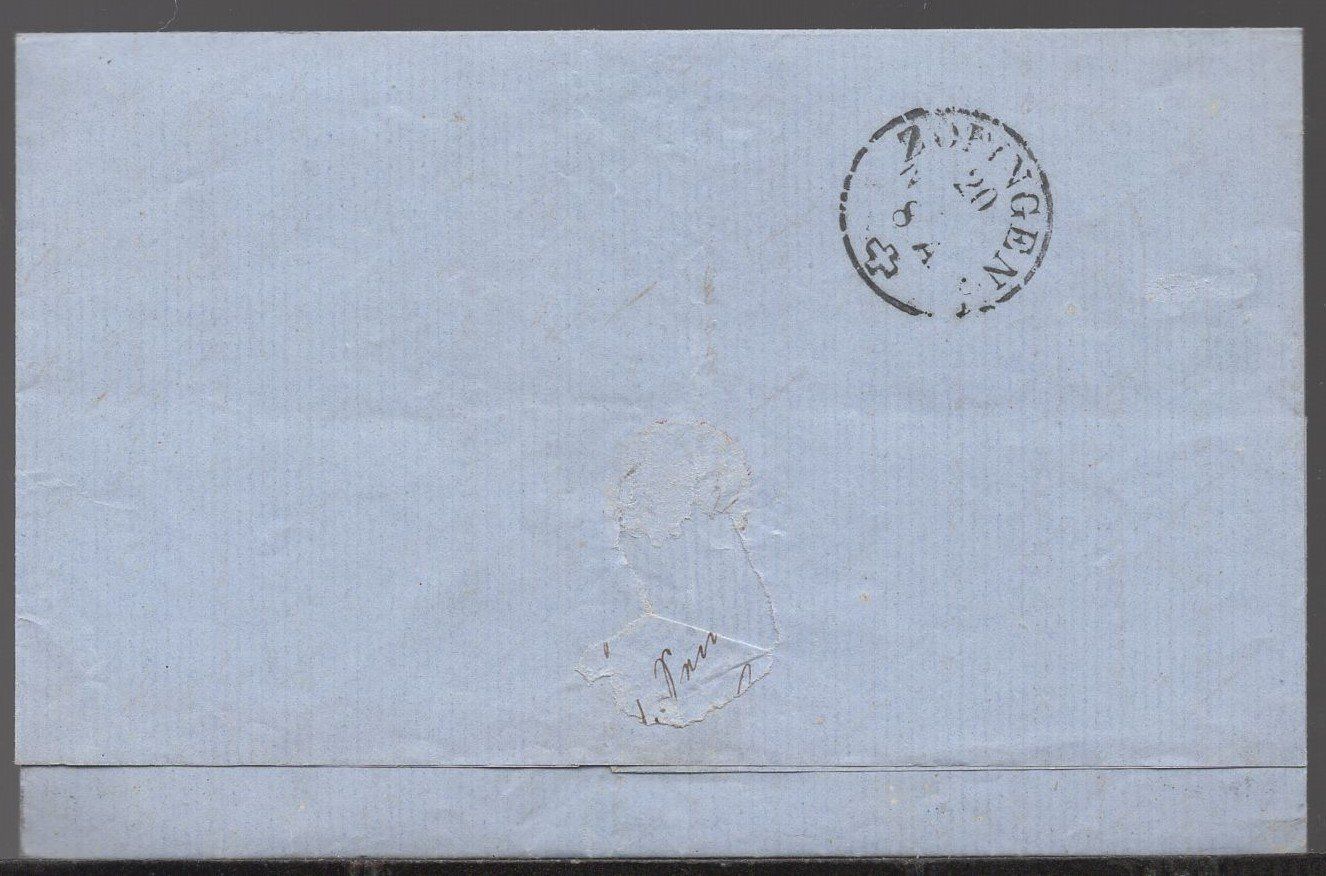 Tutti i francobolli: 1865 BIRWEILL  20.NOV.      Fingerhutstempel – Usato da Aarau venduto da kufi44 5