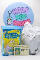POP MART Bikini Bottom Buddies Plush Pendant DOPEY FISH