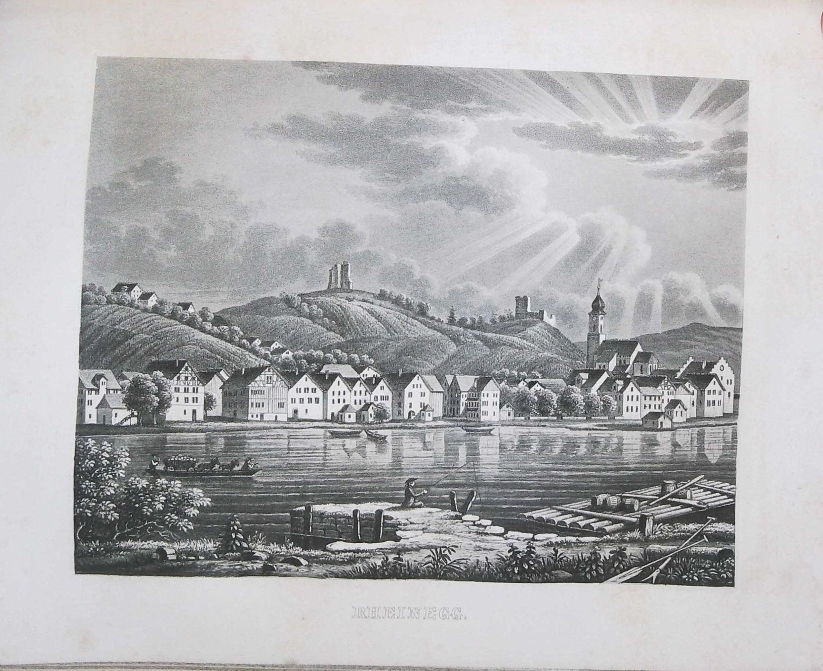 Incisioni: St. Gallen Chronik von August Naef 1867 – Usato da Rafz venduto da booksell 5