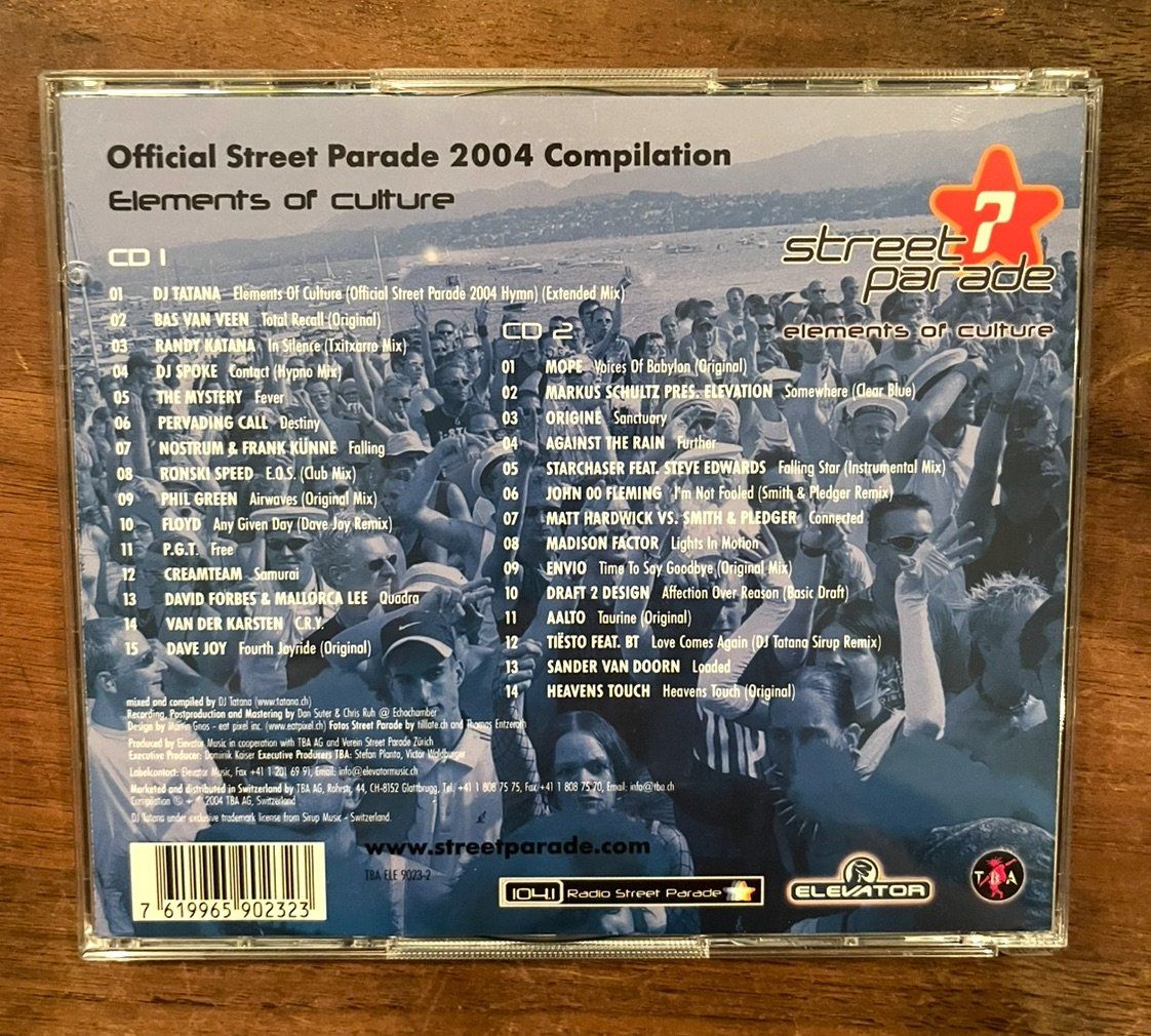 CDs: 2 CD Streetparade 2004 – Gebraucht aus Emmenbrücke von inf_9dkq 1