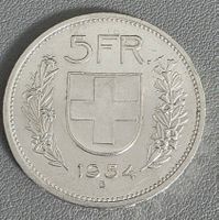 5 Ff. 1954, Sehr gute erhaltung