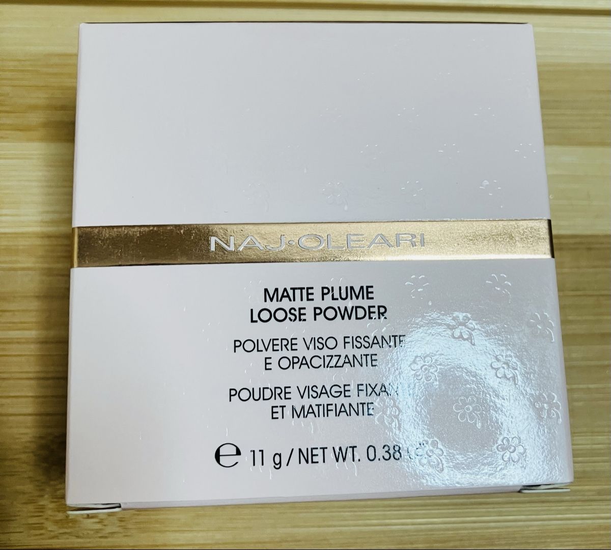 Make-up: Naj Oleari Matte Plume Loose Powder – Nuovo e nell'imballaggio originale da Heerbrugg venduto da Franz_VT