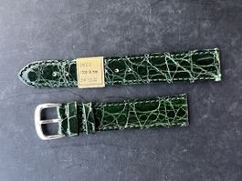 Croco Uhrenarmband 16mm Grün Neuwertig - Top Deal!