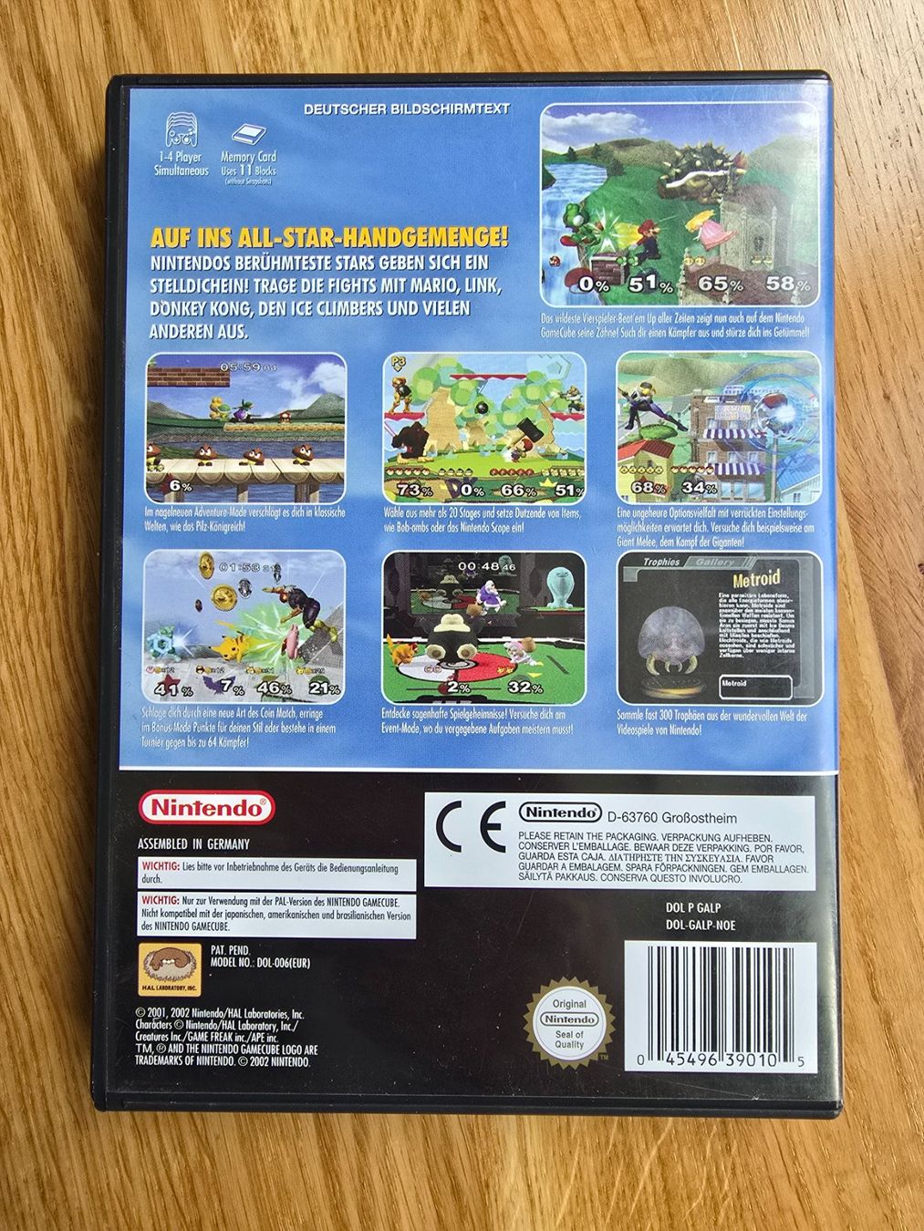 Nintendo Spiele: Super Smash Bros./ Nintendo Gamecube - Top Zustand – Gebraucht aus Sursee von Elian91 5