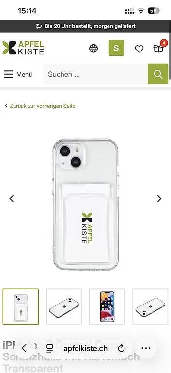 Cover & Protezioni schermo: iPhone 13 Gummi Schutzhülle mit Kartenfach – Usato da Beinwil am See venduto da sstephii