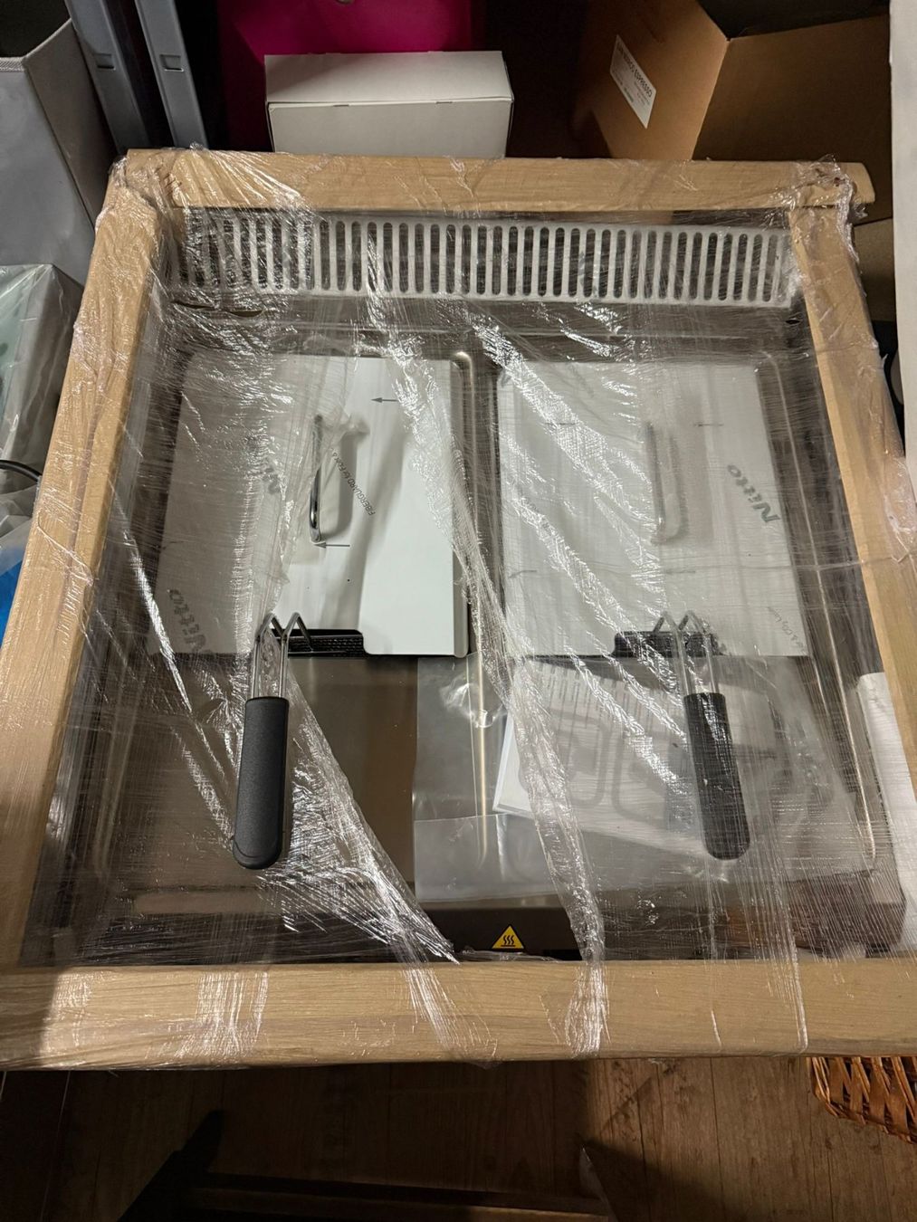 Elettrodomestici da cucina: Gastroprofi Doppelfritteuse EF777T ,neu – Nuovo e nell'imballaggio originale da Basel venduto da peterfalk