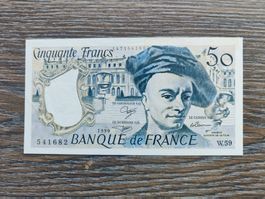 Frankreich 50 Francs 1990 !!!!!!!