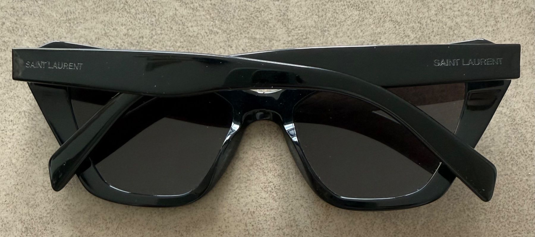 Saint Laurent Occhiali & Lenti: Sonnenbrille Saint Laurent SL 466 schwarz – Usato da Meggen venduto da nat_z89l 1