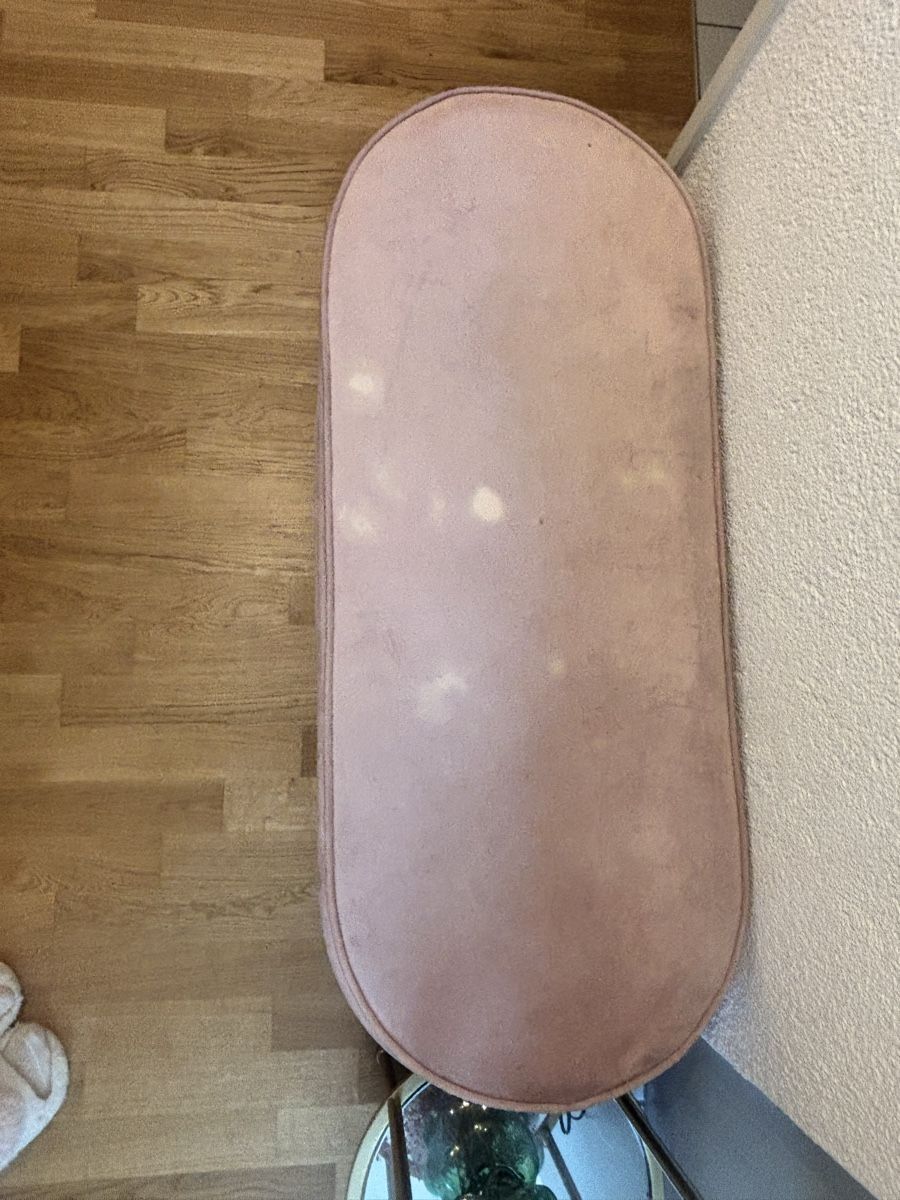 Hocker: Used Pink-Gold Ottoman  – Gebraucht aus Boll von stellabee 4