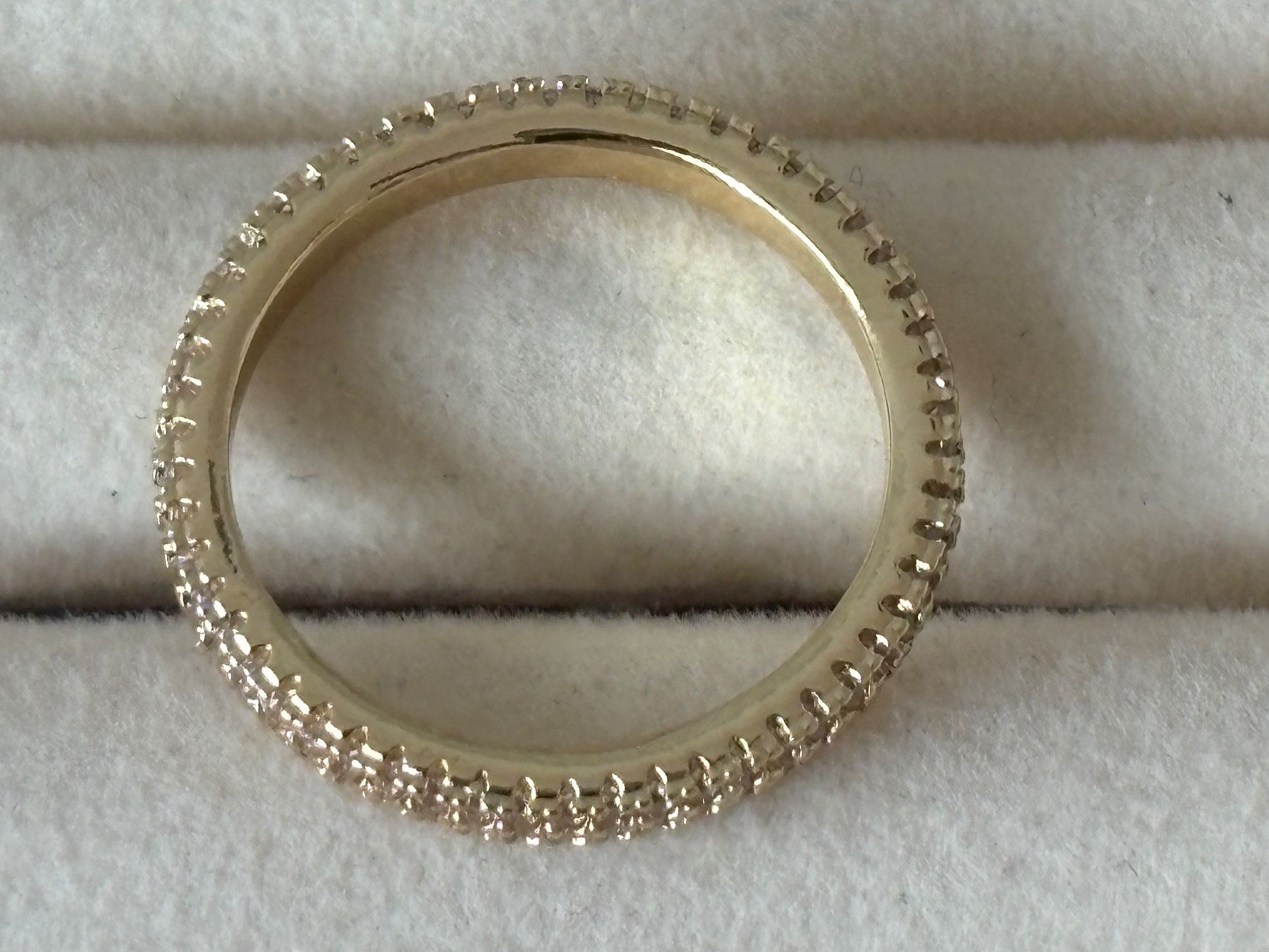 Anelli: Luxus Elegante Gr. 17/7 Ring Memoire Farbe: Gold – Nuovo (secondo la descrizione) da Biel-Bienne venduto da Roserosse13 5