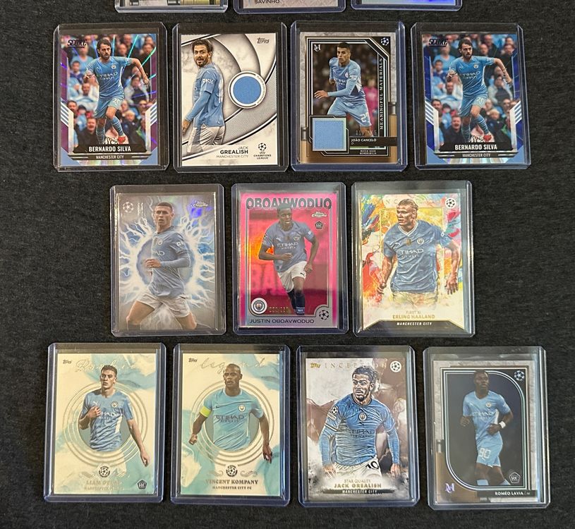 Topps Carte collezionabili: MANCHESTER CITY SAMMLUNG – Nuovo (secondo la descrizione) da Binz venduto da Cediboy 5