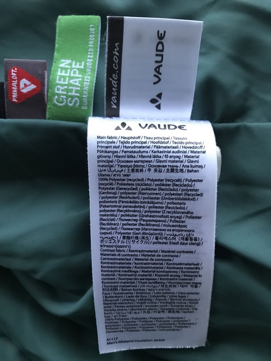 Vaude Giacche: VAUDE Hybrid-Steppjacke, Gr. 48/S, olive – Usato da Ebnat-Kappel venduto da Molton 5