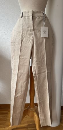 Pantalon 7/8 PESERICO beige taille 36 neuf
