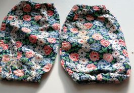 Handgemachte Armstulpen, Blumenmuster, ideal für Kinder 