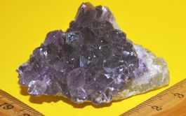 Deko – Heilstein F-512 – Amethyst Cluster – 4 x 3 cm