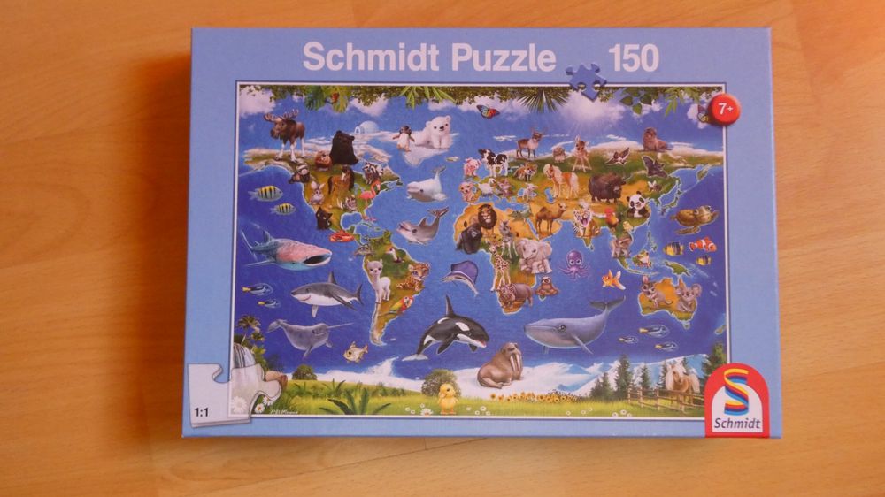CA Games Fish Puzzle - 150 Pieces, 34 X 24 Cm, Fun & Colorful Jigsaw For Kids & Adults (Model 6106)