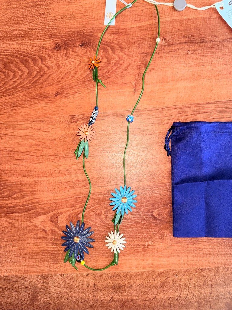 Catenine: Last chance till 26 June $208 Tory Burch leather necklace – Nuovo e nell'imballaggio originale da St-Sulpice VD venduto da juhdu 4