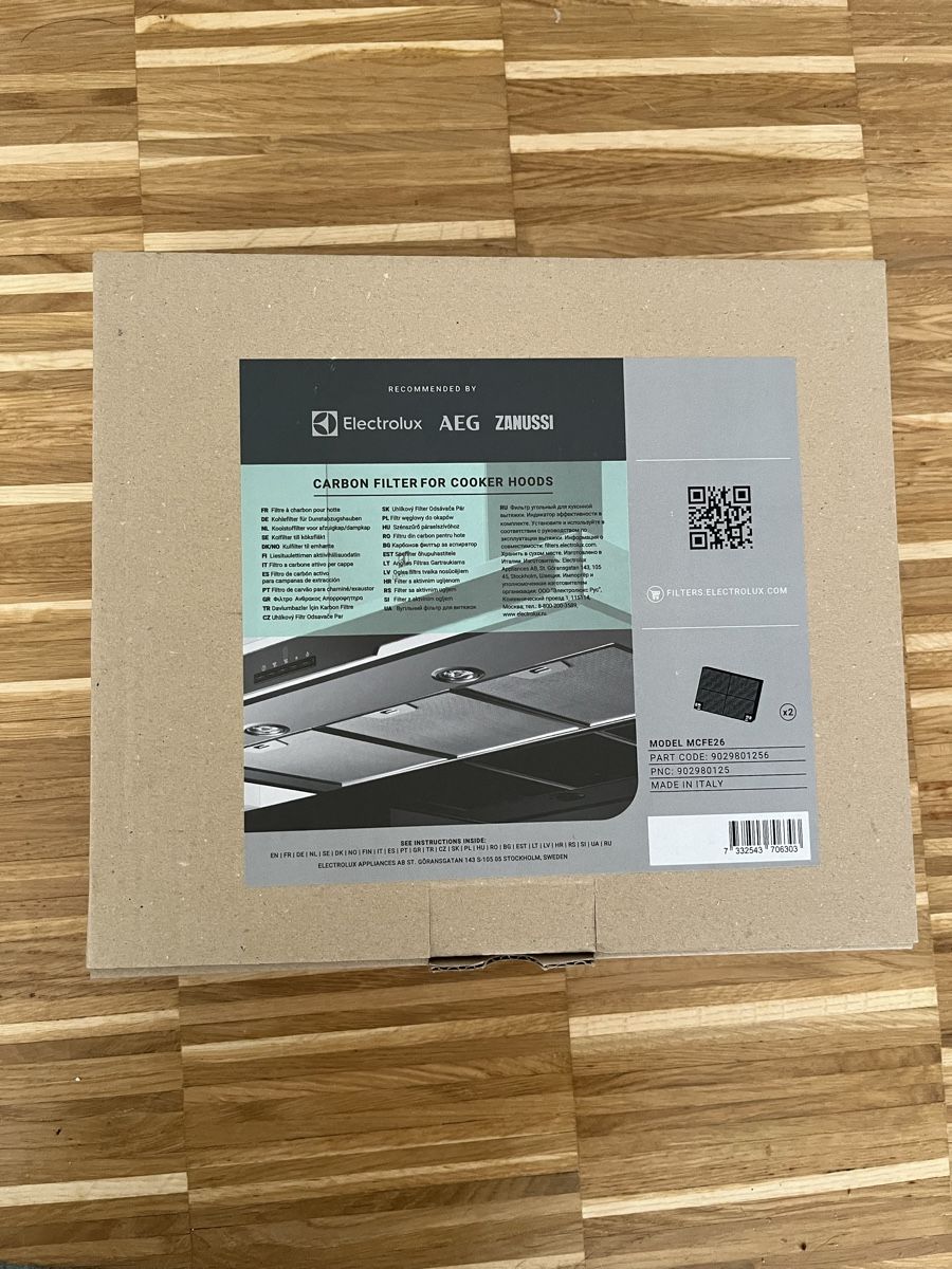 Electrolux Dampfabzug: Electrolux MCFE26 Standard-Aktivkohlefilter Dunstabzugshaube – Neu (gemäss Beschreibung) aus Zürich von  1