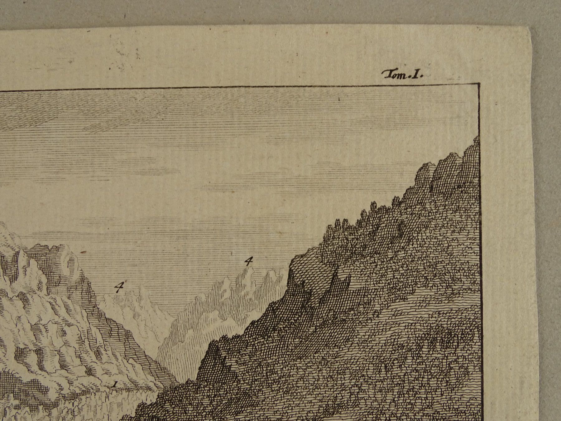 Stiche: GRINDELWALD GLETSCHER, KUPFERSTICH 1778 – Gebraucht aus Grüningen von Kartensammler 4