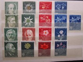 Pro Juventute Serien 1943-47 postfrisch **
