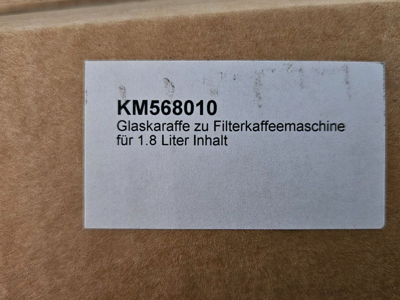 Karaffen: Glaskaraffen zu Filterkaffeemaschine Coffee Queen – Neu und originalverpackt aus Boll von minkas 2