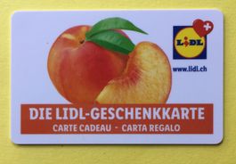 LIDL  Geschenkkarten  ohne Guthaben und für Sammler gedacht.