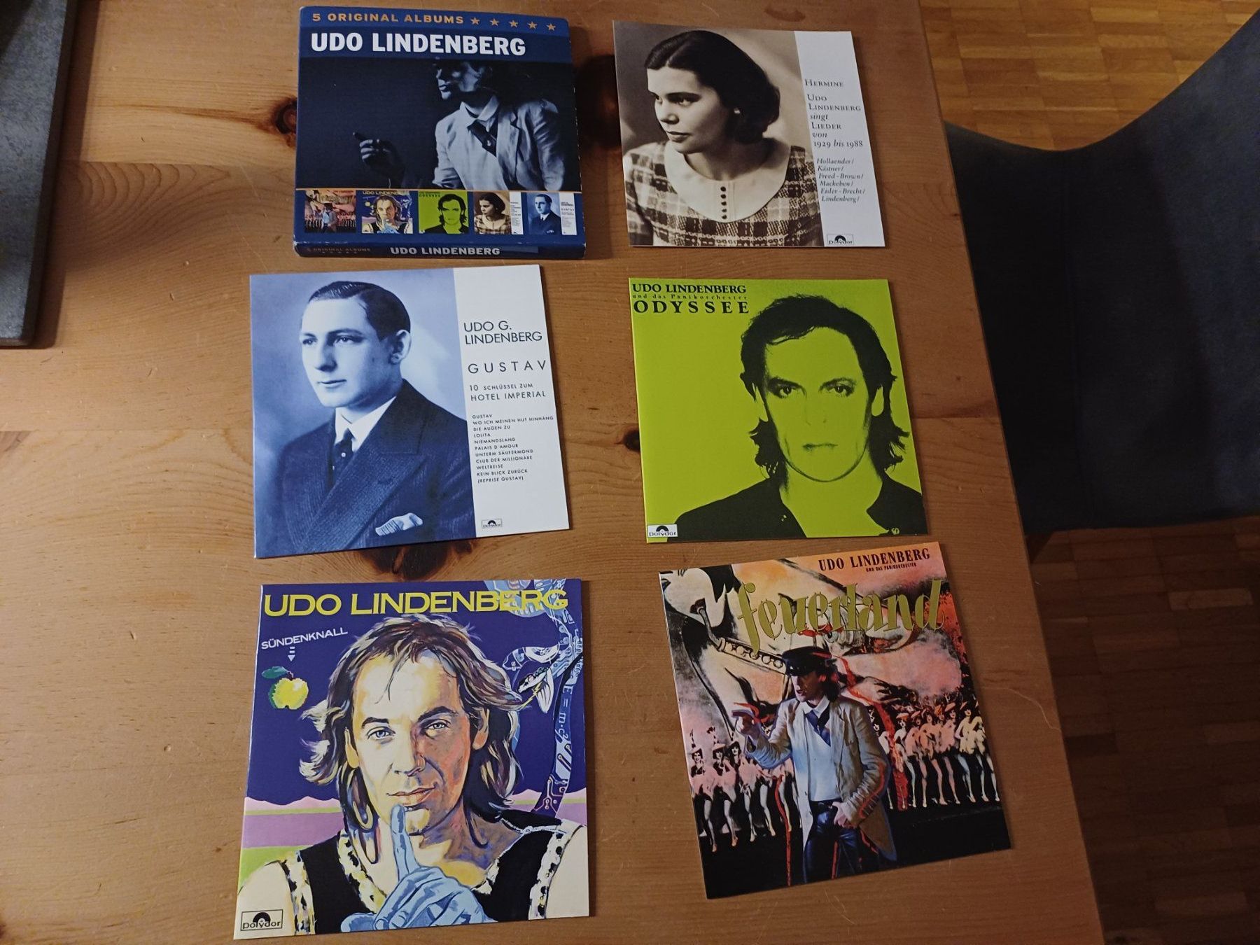 CD: Udo Lindenberg: 5 Original Albums – Usato da Jona venduto da Rreto71 1