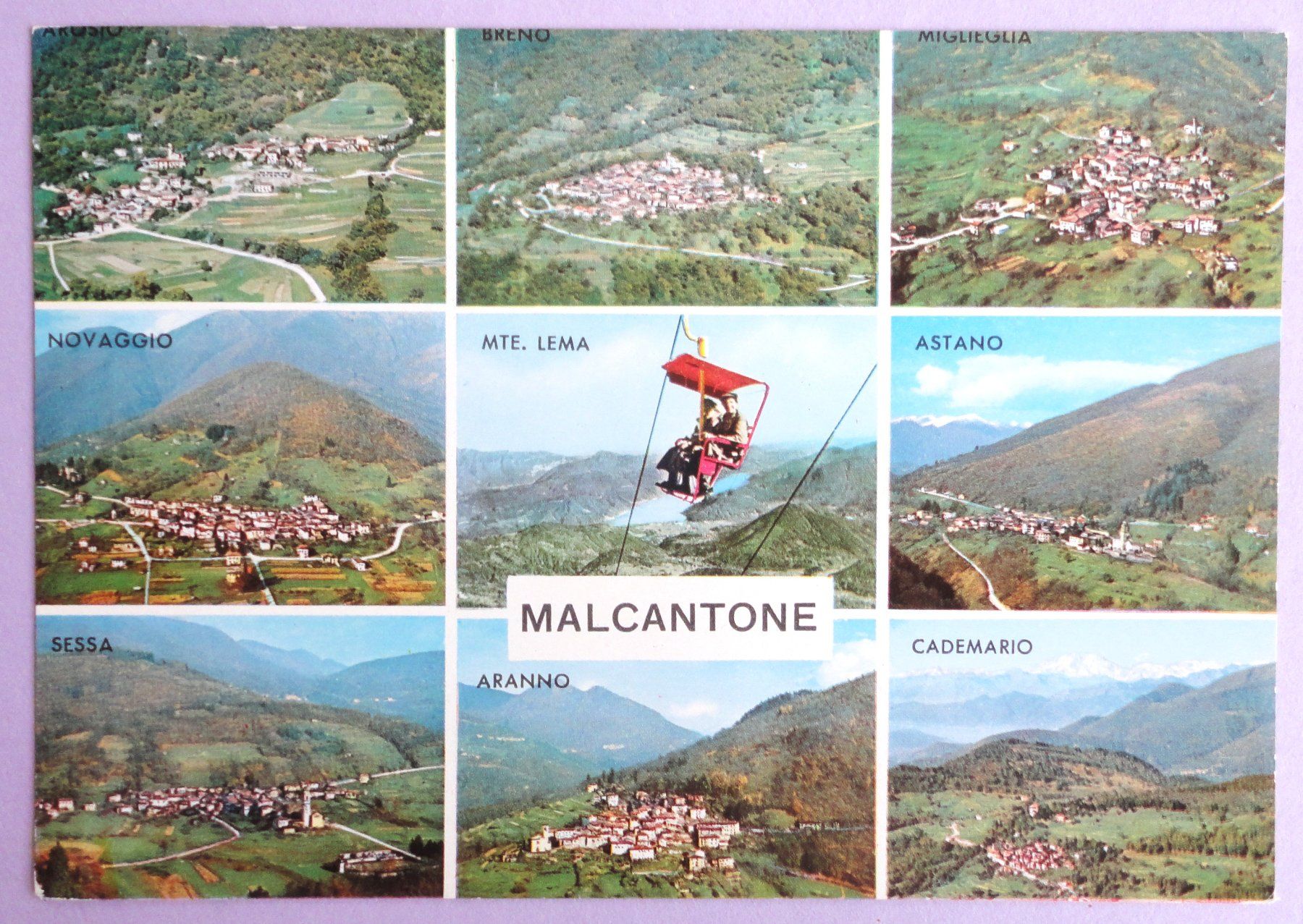 Ansichtskarten: Malcantone – Gebraucht aus Fétigny von Billy2miny