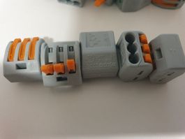 Klemme Verbindungsklemme WAGO 3P 0.08-4mm, 5 Stück 222-413