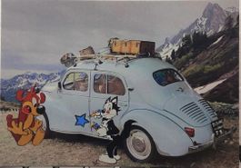 RENAULT 4CV   "PIF"