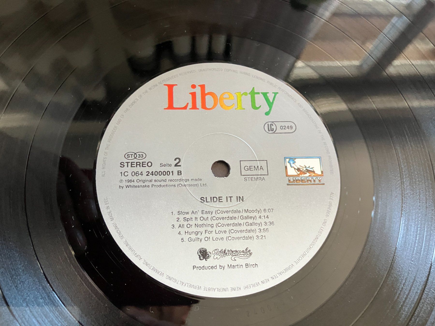 Dischi in vinile: Whitesnake – Usato da Aarwangen venduto da Jukebox3 9