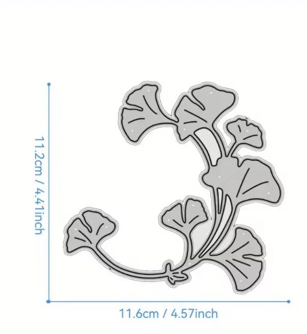 Sciablone: Neue Stanzschablone Ginko – Nuovo e nell'imballaggio originale da Effretikon venduto da wenuss 4