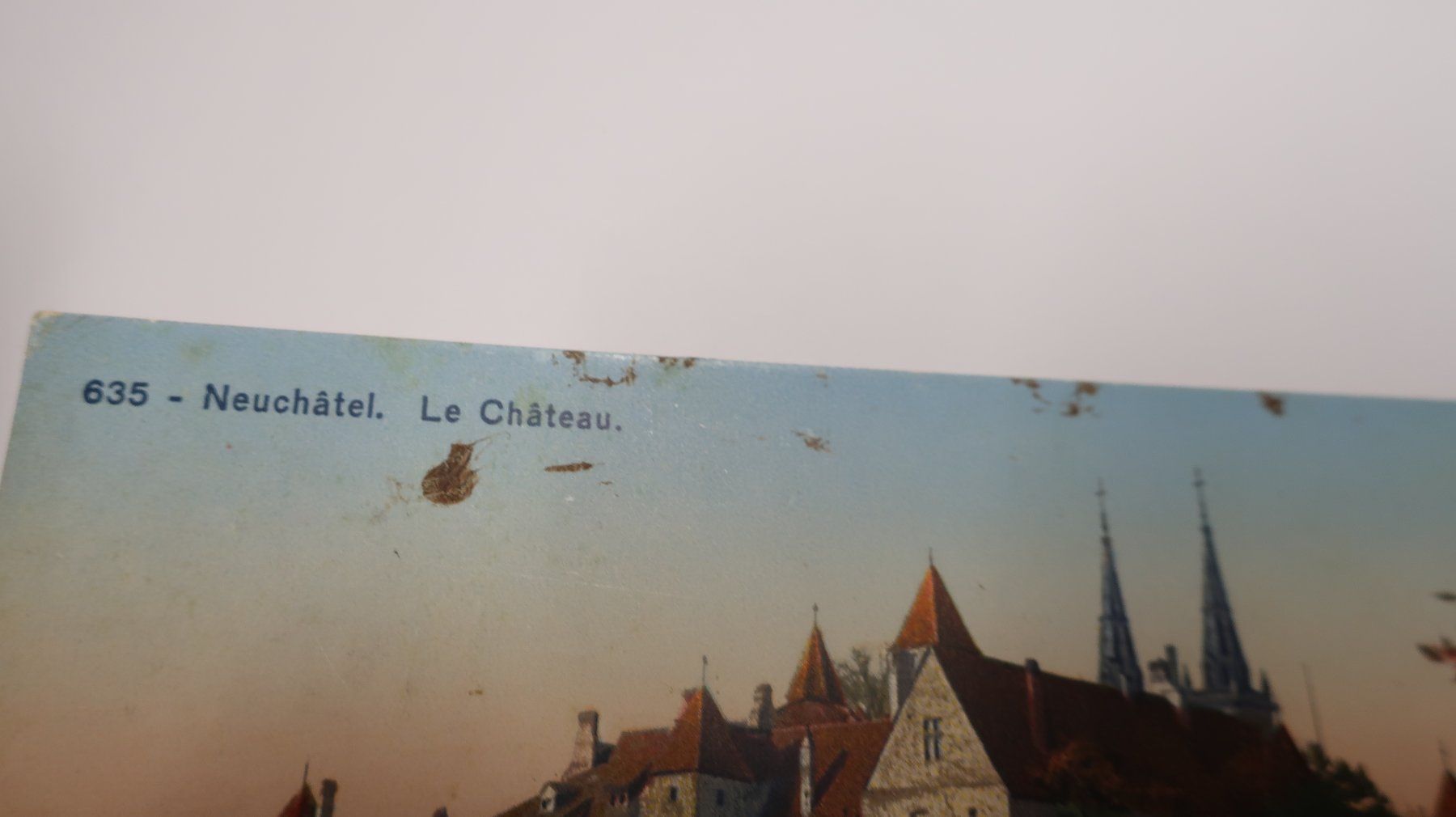 Cartoline postali: Neuchâtel Le Château  1936 – Usato da Cormoret venduto da Pascalll2001 2
