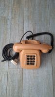Klassisches Tasten-Telefon beigefarben gebraucht