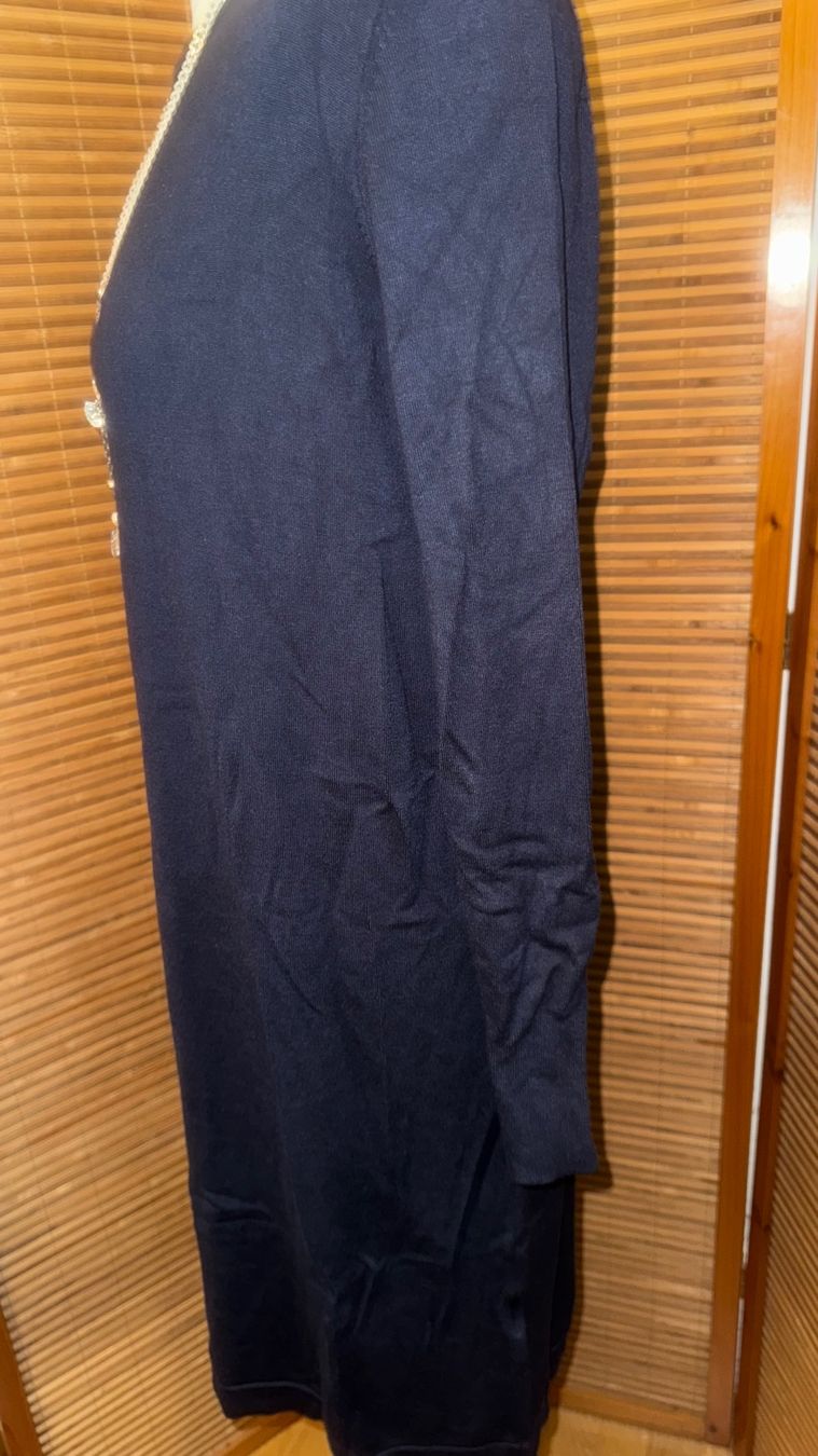 C&A Vestiti: Strickkleid von C&A, dunkelblau, M – Usato da Gümligen venduto da morticiaaddams 2