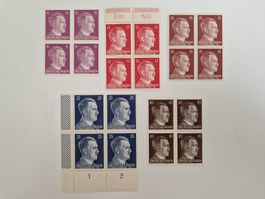 Deutsches Reich Briefmarken Adolf Hitler POSTFRISCH