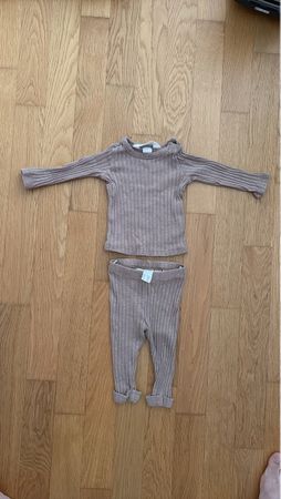 H&M Adorables Leggings & Langarmshirt Gr 62