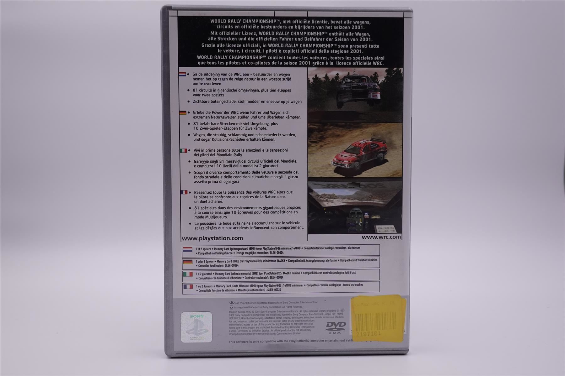 Sony Spiele: World Rally Championship (PS2) – Gebraucht aus Herisau von ZelliZone 1