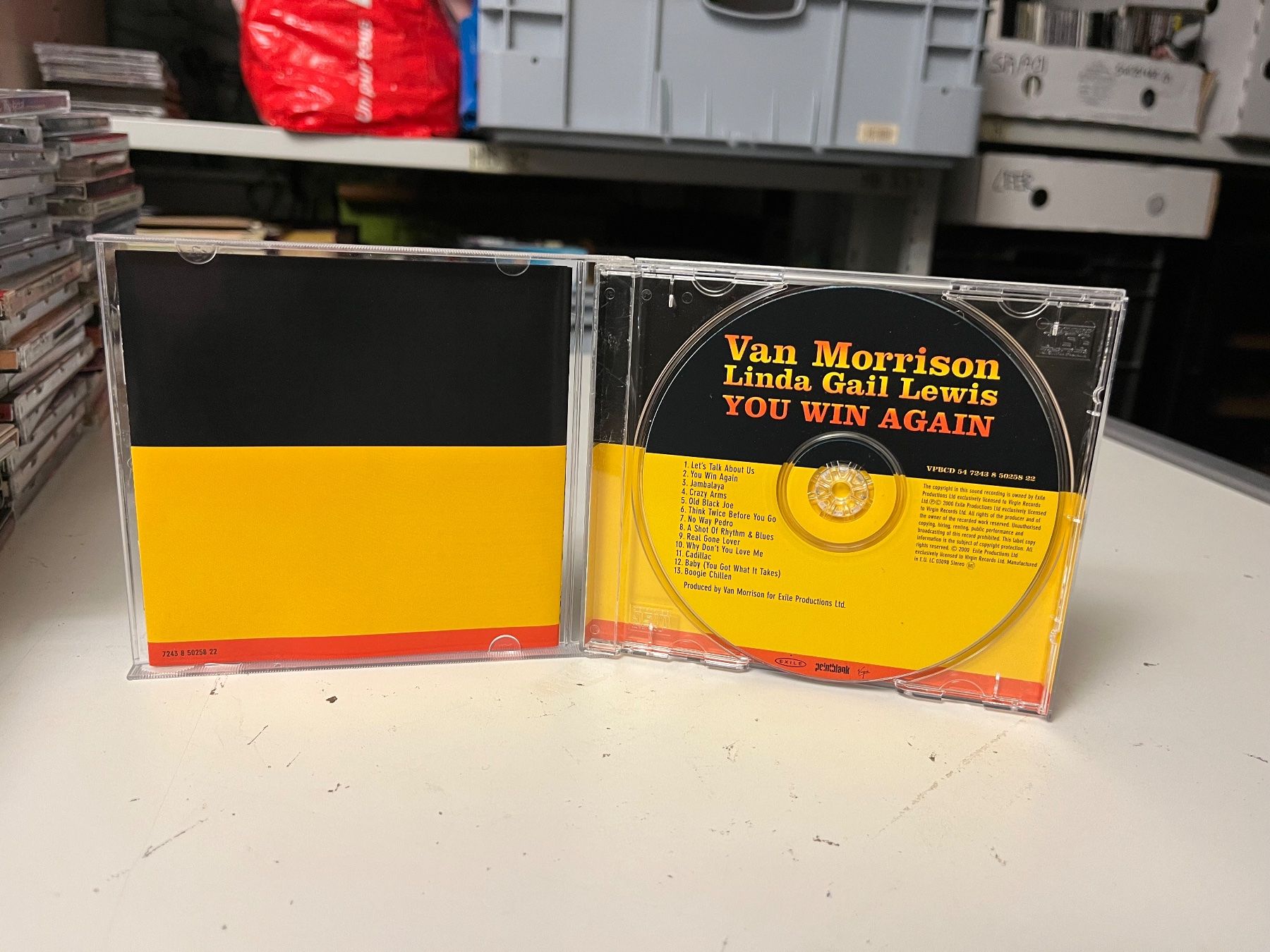 CD: Van Morrison - You Win Again - HH22D – Usato da Küsnacht ZH venduto da swisssales.net 2