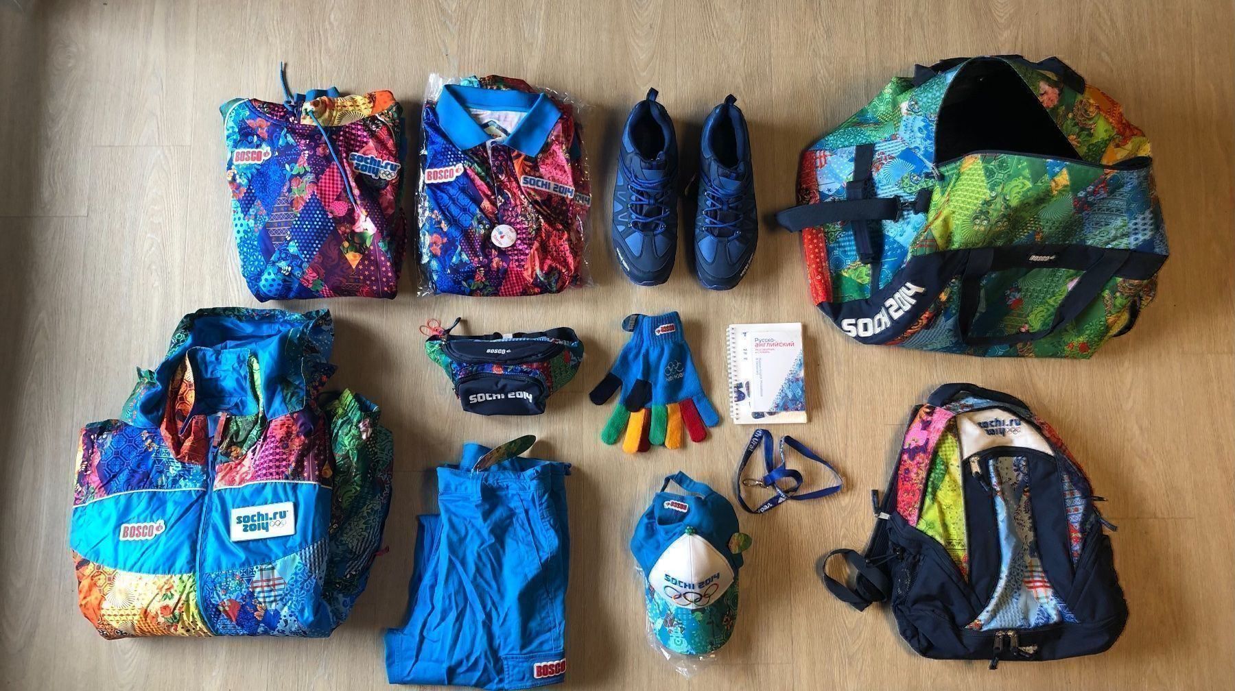 Lotti di vestiti: Olympische Spiele 2014 Ausrüstung – Usato da Glattpark(Opfikon) venduto da ale_mg8x