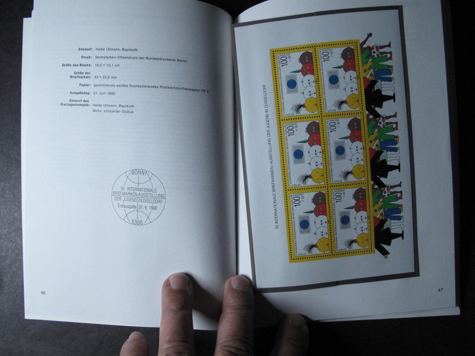 Albums: BRD & Berlin 1990 Sonderpostwertzeichen buch ** – D'occasion à Wil SG par fva01 2