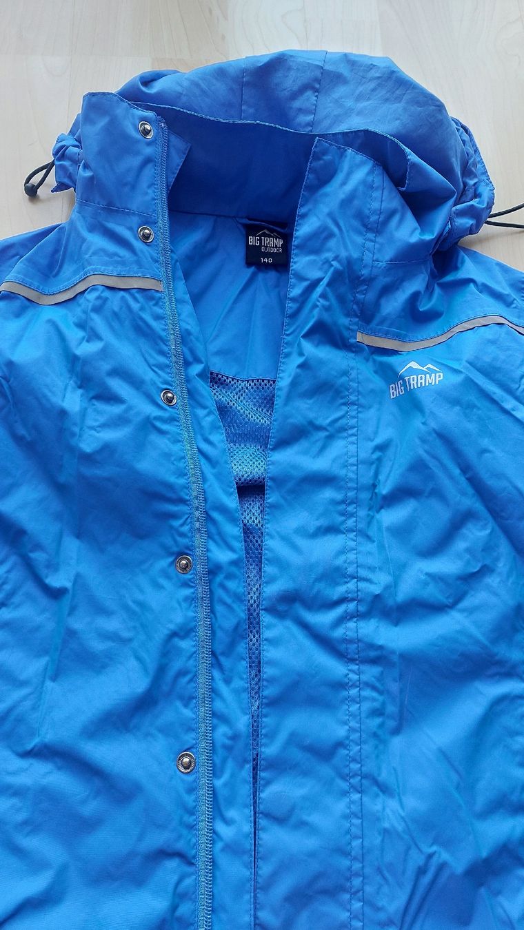 Jacken & Mäntel: Regenjacke Kinder, Gr. 140, blau – Gebraucht aus Dettighofen von monaso 1