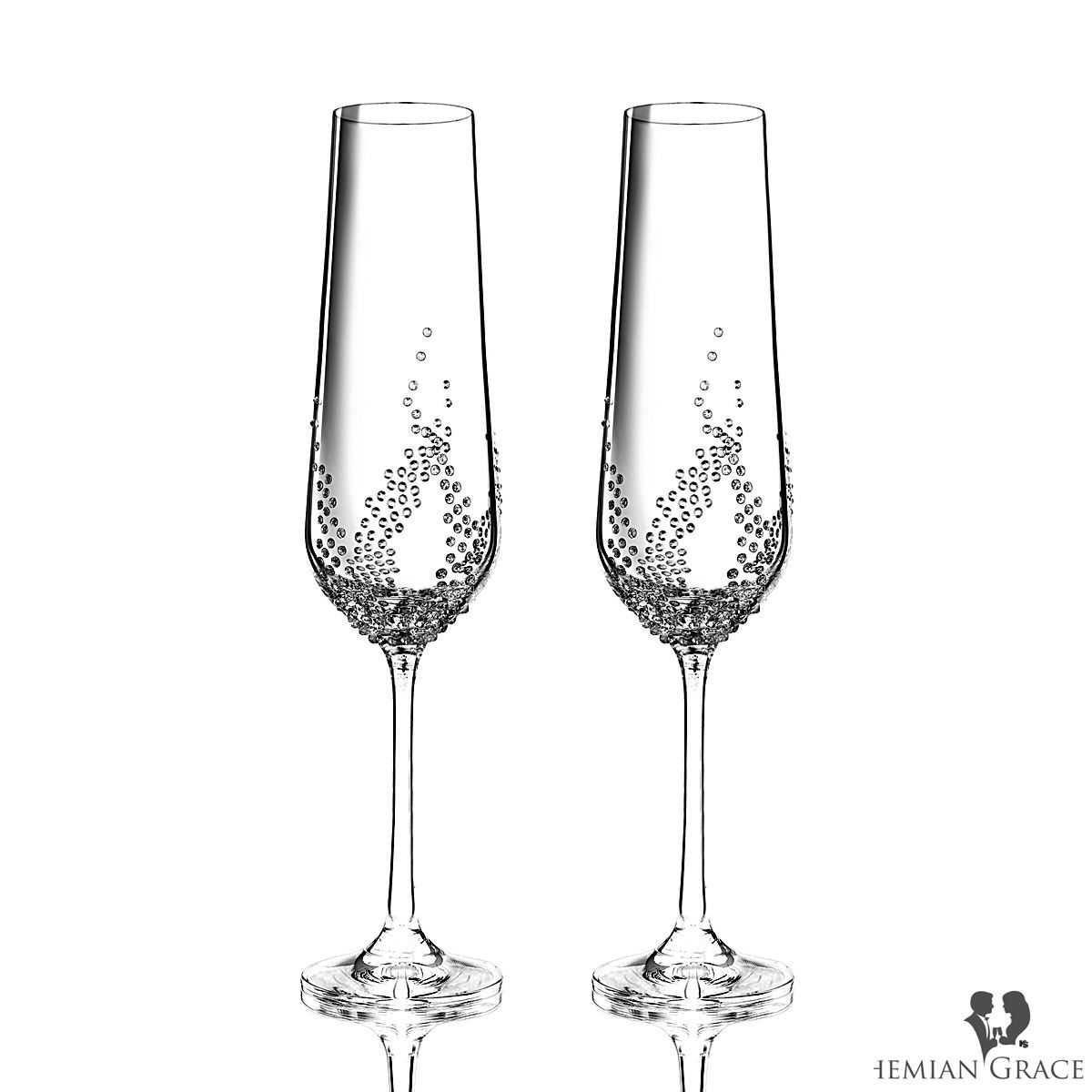 Bicchieri: Sektglas MAIA 2 Stk, Bohemian Grace – Nuovo e nell'imballaggio originale da Wettingen venduto da kochshop
