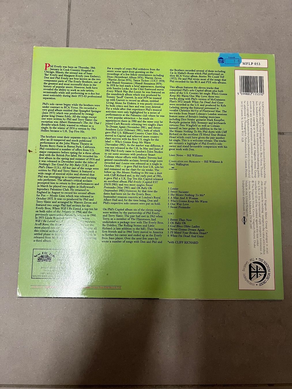 Schallplatten: Schallplatte / Phil Everly / Louise – Gebraucht aus Freidorf TG von sarotiko 1