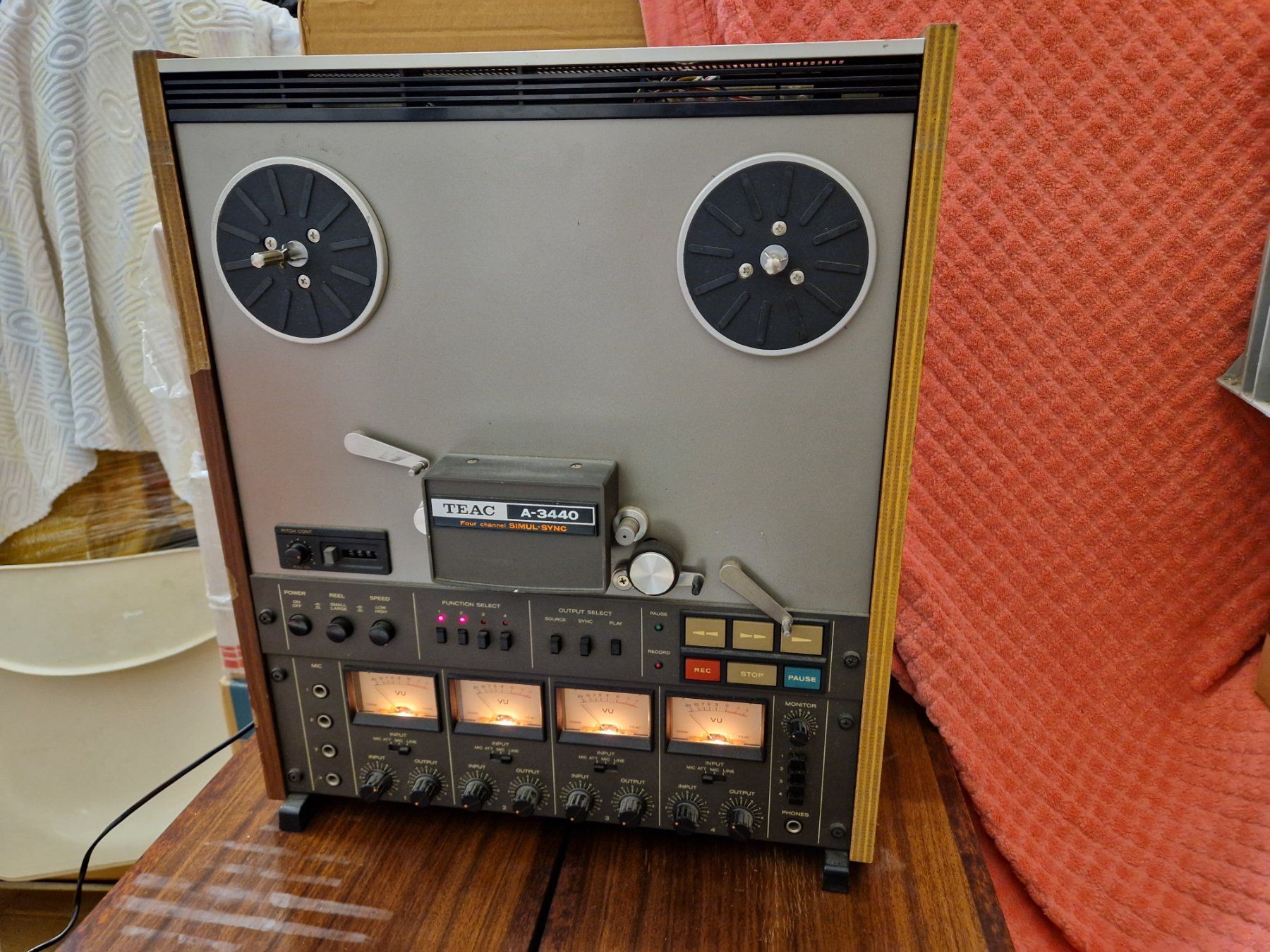 Teac Bandmaschinen: Spulentonband Teac A3440  4 Spur – Gebraucht aus Wädenswil von tome70