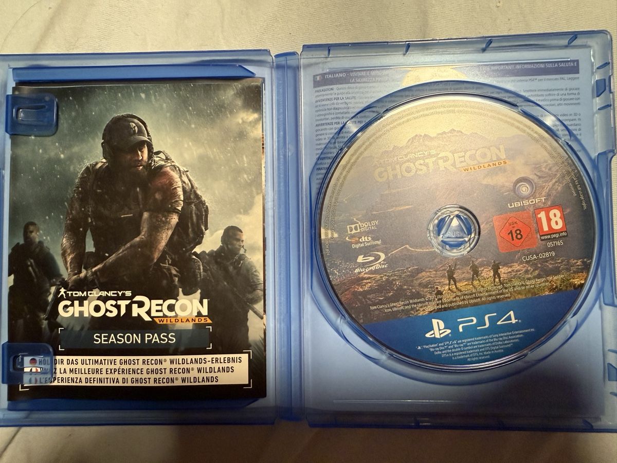 Giochi: Jeu PS4 Tom Clancy's Ghost Recon Wildlands comme neuf – Usato da La tour-de-peilz venduto da Danjor03 1