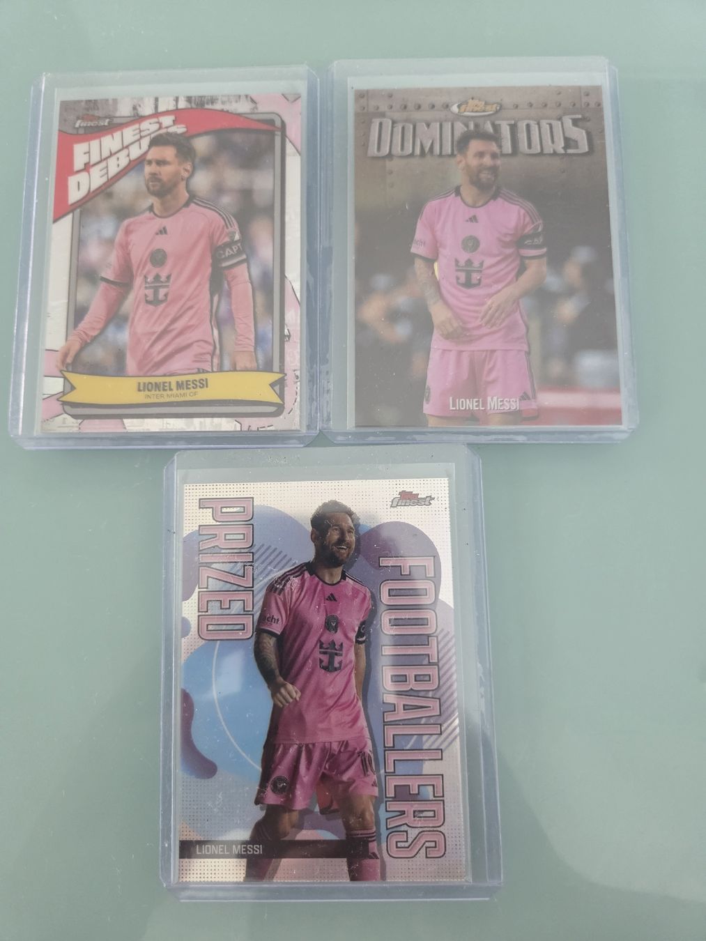 Topps Sammelbilder & Trading cards: Messi Lot Inserts MLS Finest – Gebraucht aus Frick von JArc